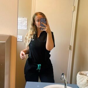 figs black joggers technical collection